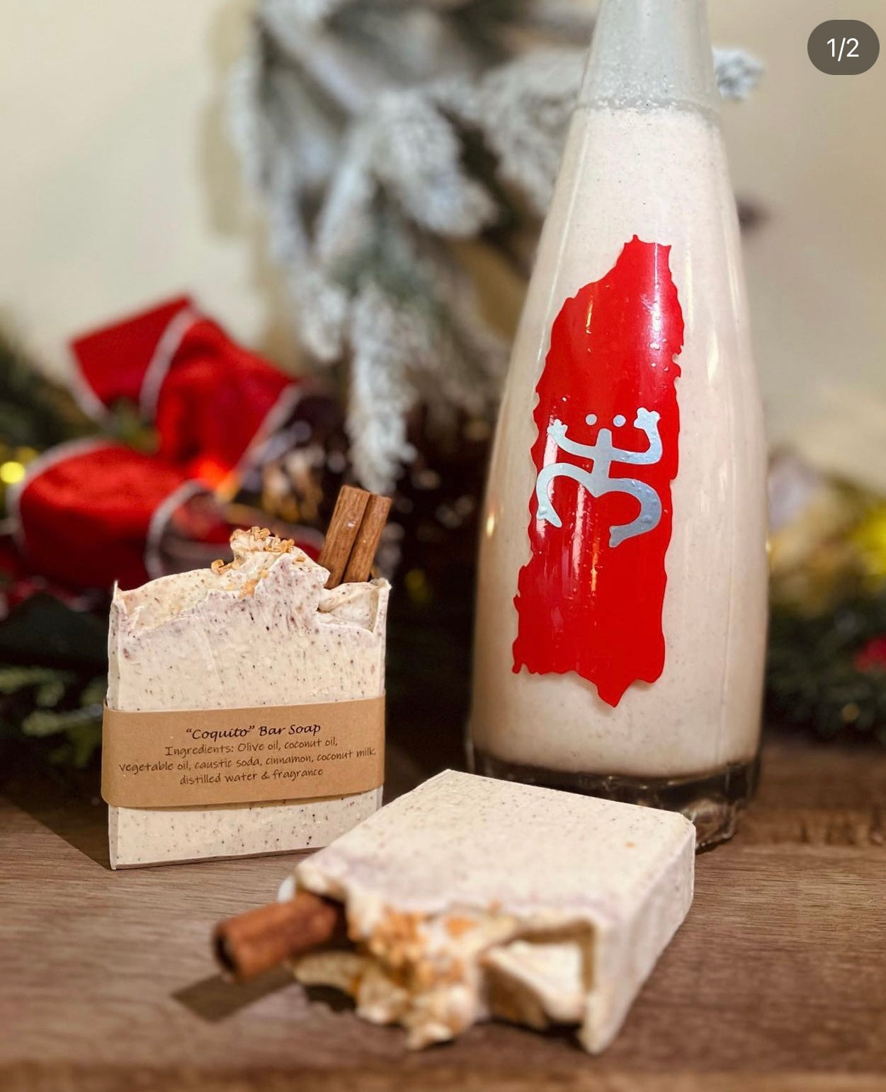 Coquito bar soap - Jabón de Coquito